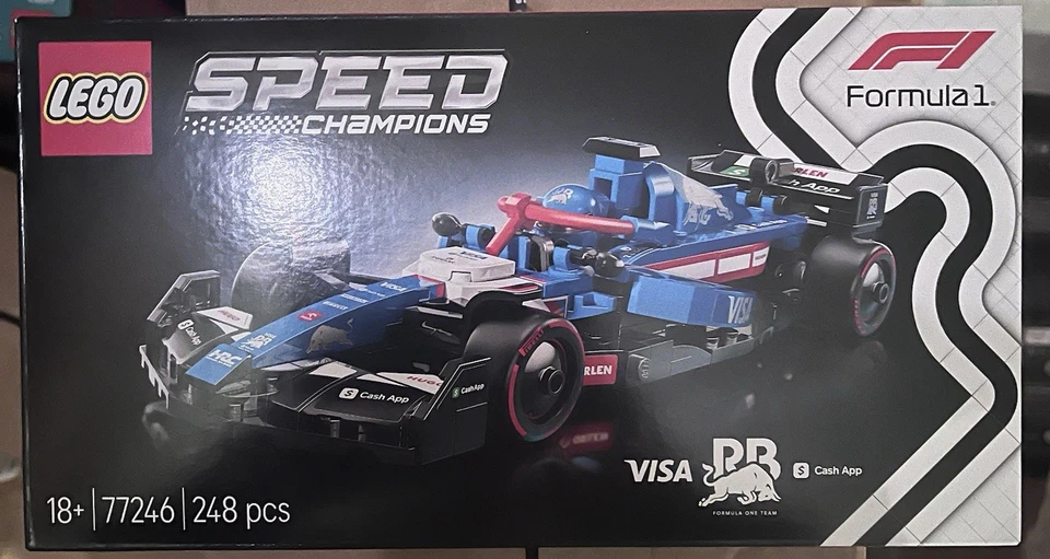 Lego 77246 Speed Champions Visa Cash App RB VCARB 01 F1 Race Car **Brand New** - Image 1 of 1