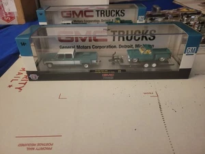 M2 MACHINES 1973 GMC SIERRA 3500 DUALLY & 1976 GMC SIERRA GRANDE 15 SQUAREBODY - Picture 1 of 8