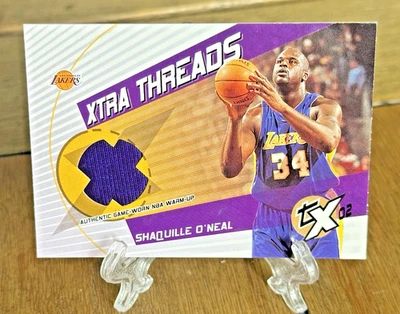 2002-03 Topps Xpectations - Xtra Threads Shaquille O'Neal #XT-SO (MEM) - Image 1 of 2