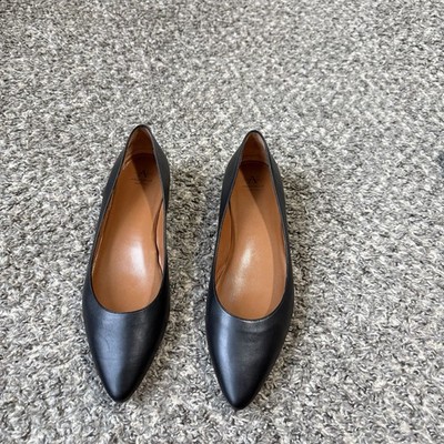 VTG 90s G.H. Bass Brazil Black Woven Square Toe Penny Loafers Women’s Size 11 M