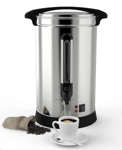 GarveeHome 120 Cups Coffee Urn,18L/4.8 Gallon ,Stainless Steel Hot Water(B515) - Picture 1 of 7