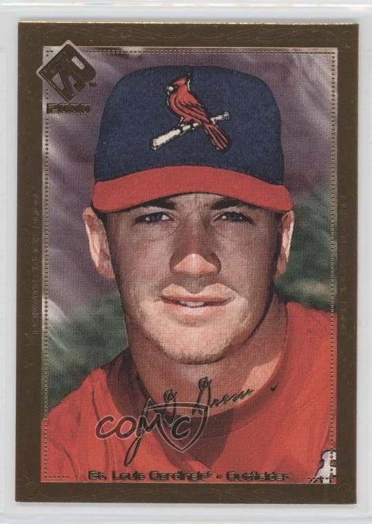 2000 Pacific Private Stock Gold Portraits /99 JD Drew #117 - Image 1 of 2