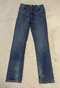 Levi’s 502 Jeans Boy's Size 14 Blue Denim Regular Fit Taper Leg 27x27 - Picture 1 of 6
