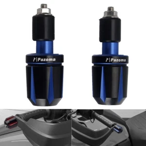 CNC Slugger Stop Motorcycle 7/8" Bars Grip Handle Bar End Plug Cap Weight Slider - Picture 1 of 9