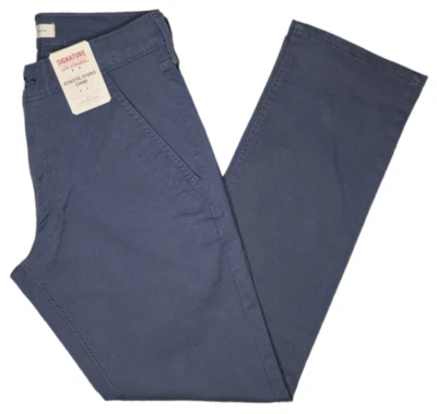 Signature By Levi Strauss & Co. #11594 NEW Men's Athletic Hybrid Chino Pants - Image 1 of 3