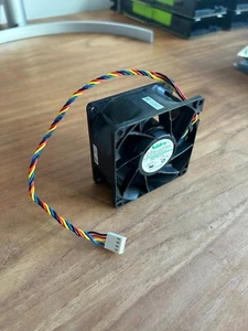 NIDEC V80E12BGA5-07 12V 1.4A 4Pin 80x80x38mm High Speed Ball Bearing Server Fan - Afbeelding 1 van 2