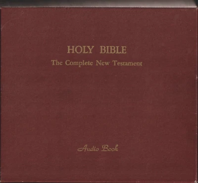 1952 HOLY BIBLE The Complete New Testament Audio Book Vinyl Records 16 2/3 RPM - Image 1 of 4
