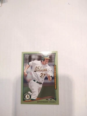 2014 Topps Retail Green Brandon Moss #471 (PWE) - Image 1 of 2