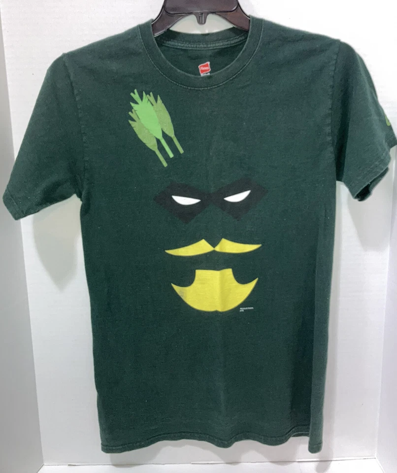 Camiseta Green Arrow Graphitti Designs DC Comics Verde Talla Pequeña Foto 1 de 3