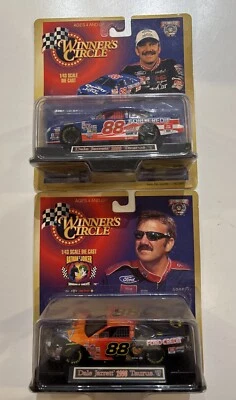 Lot Of 2 #88 Dale Jarrett NASCAR Winners Circle Batman 1/43 Scale Diecast - Image 1 of 4