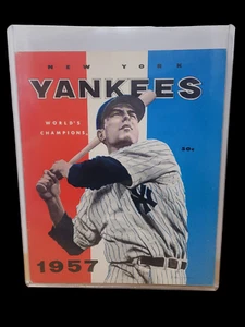1957 New York Yankees Official Team Yearbook - Picture 1 of 2