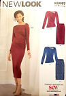 New Look Sewing Pattern K6687 Sizes US 6-18 Asymetric Top and Skirt