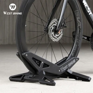 WEST BIKING Adjustable Bicycle Stand Rack Bike Indoor Floor Parking Stand Black - Picture 1 of 16