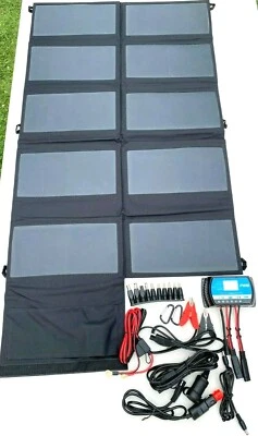 Portable folding Solar Kit 100 Watts, Lightest & most powerful 1.5 Kg RRP $399 - Imagen 1 de 4