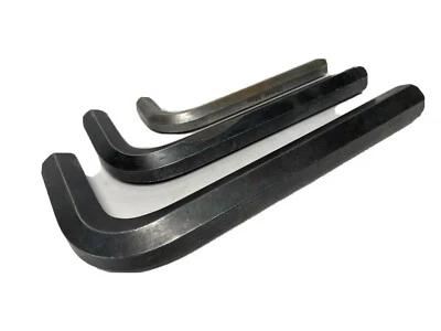3 Allen Hand Tools L-Shape Short Arm Hex Key - 22 mm , 19mm, 14mm Tip (S43) - Image 1 of 4