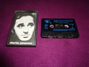 CASSETTE TAPE CHARLES AZNAVOUR / COMPILATION 1972 / BARCLAY B 80 426 RARE - Picture 1 of 1