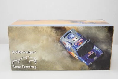 B42 1:24 DICKIE VOLKSWAGEN VW TOUAREG DAKAR 2009 R/C DEALER BOX MIB SIGILLATO 2 - Immagine 1 di 4