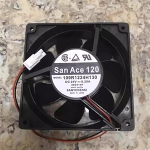 1pcs Sanyo 109R1224H130 DC24V 0.25A 12CM 2-Pin Mute Cooling Fan - Bild 1 von 1