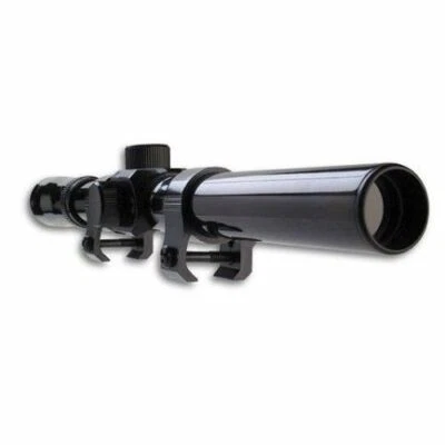 RSCOPE 4X20 BALLESTA PISTOLA DE AIRE COMPRIMIDO RIFLE MIRA TELESCÓPICA con soportes de anillo de cola de milano Foto 1 de 2