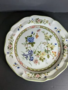 VINTAGE Mikasa Heritage Imari Bouquet Round Serving Platter F2006 Japan MINT EUC - Picture 1 of 3