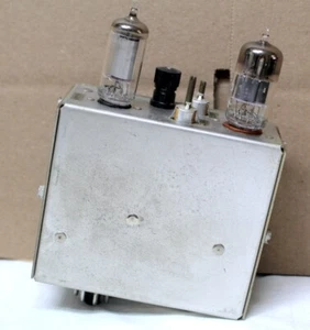 National XCU-303 Crystal Calibrator W/ Tubes - Untested - Used in NC303 Receive - Photo 1/4