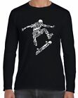 Skateboarder Long Sleeve T-Shirt - Skateboard Skateboarding Clothing