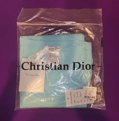 t shirt debardeur tank top j'adore  christian dior vintage strass adiorable new - Bild 1 von 4