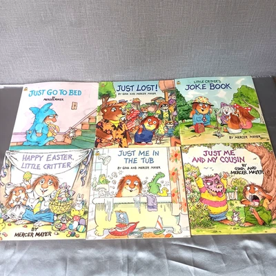 Little Critter Golden Books Lot 6 Mercer Mayer Children Kids Picture 80s 90s - Image 1 of 4