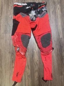 USED PBRack Flow Leg Paintball Pants Red Medium NO LONGER IN PRODUCTION - Picture 1 of 4