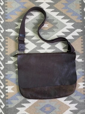 Bolso de hombro mensajero de cuero Mulberry Dan Foto 1 de 4