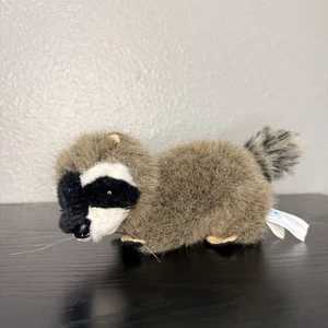 Peluche bebé mapache realista Smithsonians patio trasero huellas sonoras animal de peluche - Imagen 1 de 8
