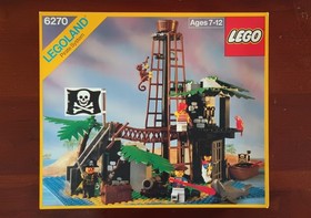 LEGO Pirates Forbidden Island 6270 Complete Set  w/ Box & Instructions