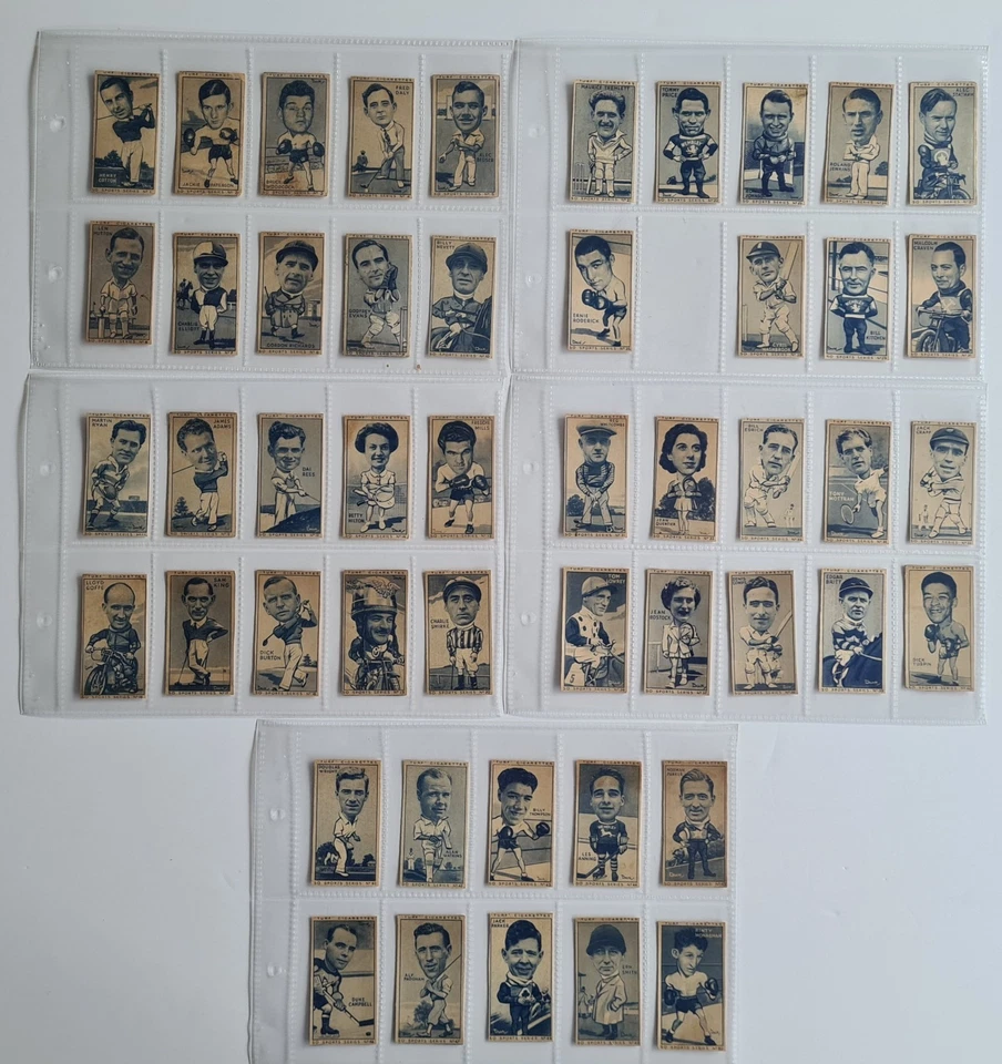 Cigarette Card Set CARRERAS LTD TURF 50 Sports Series Set of 49 1949 #18 - Image 1 of 4