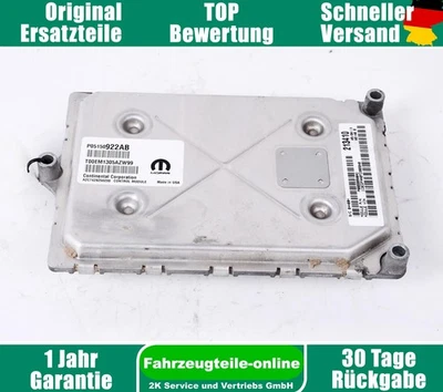 Dodge Dart SE 2015 P05150922AB Centralina Motore ECU 2.0 VVT - Immagine 1 di 3