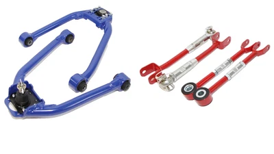 RED F+R Camber Arm Rear Toe Arm for Nissan 03-07 350Z Coupe 2D 3.5L 3948CC V6 - Image 1 of 4