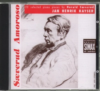 PSC1070 Harald Sæverud/Jan Henrik Kayser 23 Selected Piano Pieces CD Norway - Bild 1 von 2