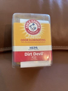 Arm & Hammer Odor Eliminating HEPA Vacuum Filter Dirt Devil F22 69122D - Picture 1 of 5