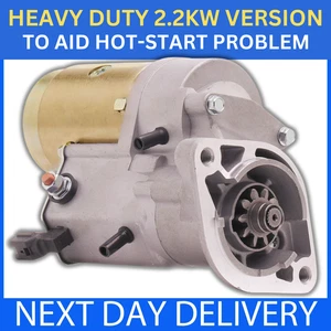 HEAVY DUTY STARTER MOTOR fits TOYOTA RAV-4 PREVIA 2.0 DIESEL D-4D  [HOT START] - Picture 1 of 3