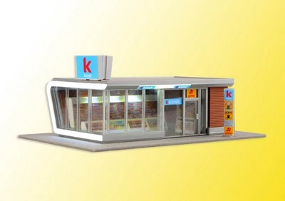 Kibri 39008 H0 Kiosk inkl. LED-Beleuchtung