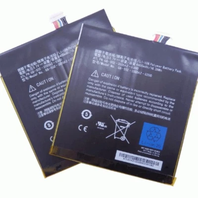 2 Pack Amazon 1st Generation Kindle Fire 7" D01400 Battery 3.7V 4400mAh 3555A2L - Image 1 of 3