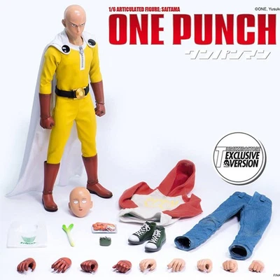 ThreeZero ONE PUNCH MAN Saitama Exclusive Version 1/6 Scale Action Figure Model - Image 1 of 4