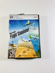 Microsoft Flight Simulator X PC DVD 2006 Windows Complete w Key ML385 - Picture 1 of 2