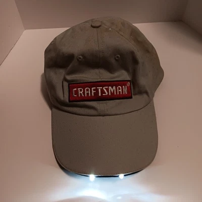 Chapéu Craftsman Light Up, Bronzeado, Tamanho Único, Suavemente Usado - Imagem 1 de 4