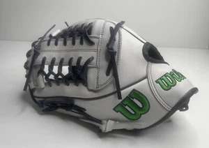 NWT Wilson A2000 Pro-Stock CJW 12” Left Handed Glove White/Navy/Green - Picture 1 of 12