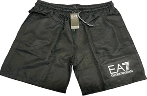 EMPORIO ARMANI EA7 BRANDNEU INNEN LEINEN NETZ SOMMER BADESHORTS - Bild 1 von 12