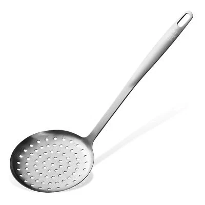 – Schaumlöffel aus rostfreiem Edelstahl – Abseihlöffel in satinierter Optik –... - Bild 1 von 4