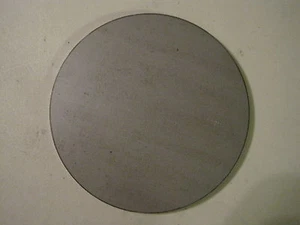 1/2" Steel Plate, Disc Shaped, 8.5" Diameter, .500 A36 Steel, Round, Circle - Picture 1 of 2