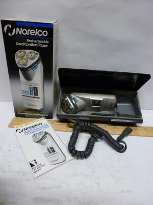 ¡FUNCIONA! Afeitadora Eléctrica Norelco 950RX Recargable con Cargador, Estuche Rígido y Caja Foto 1 de 4