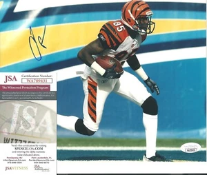 Chad Johnson Signed Auto 8x10 Photo JSA COA Cincinnati Bengals - Picture 1 of 2