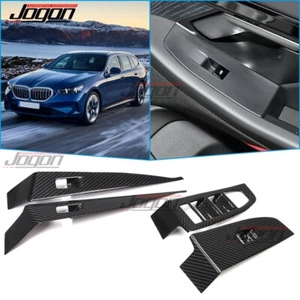 Tapicería de panel de botón de elevación de ventana de puerta de carbono para BMW G60 G61 i5 540i 2024+ M5 G90 - Imagen 1 de 10